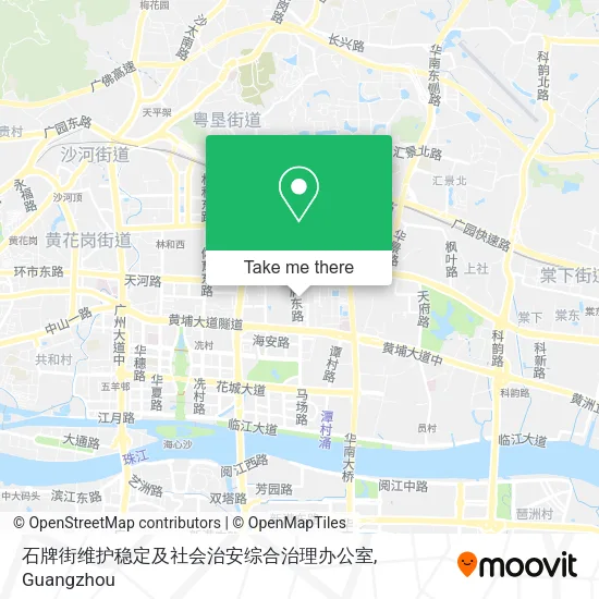 石牌街维护稳定及社会治安综合治理办公室 map