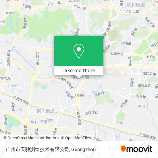 广州市天驰测绘技术有限公司 map