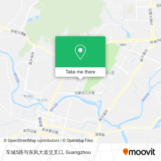 车城5路与东风大道交叉口 map