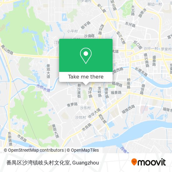 番禺区沙湾镇岐头村文化室 map