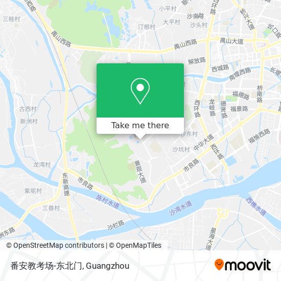 番安教考场-东北门 map