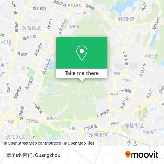 摩星岭-南门 map