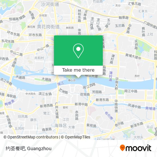 约荟餐吧 map