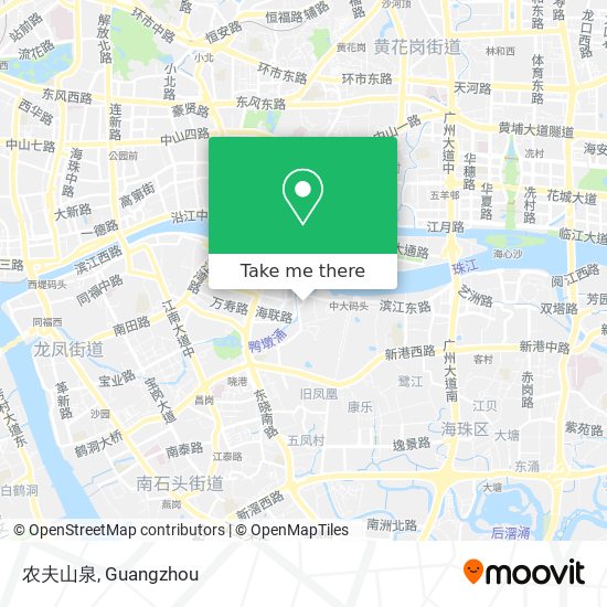 农夫山泉 map