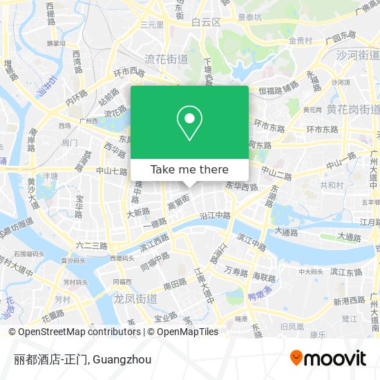 丽都酒店-正门 map