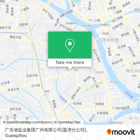 广东省盐业集团广州有限公司(荔湾分公司) map