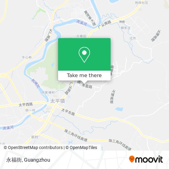 永福街 map