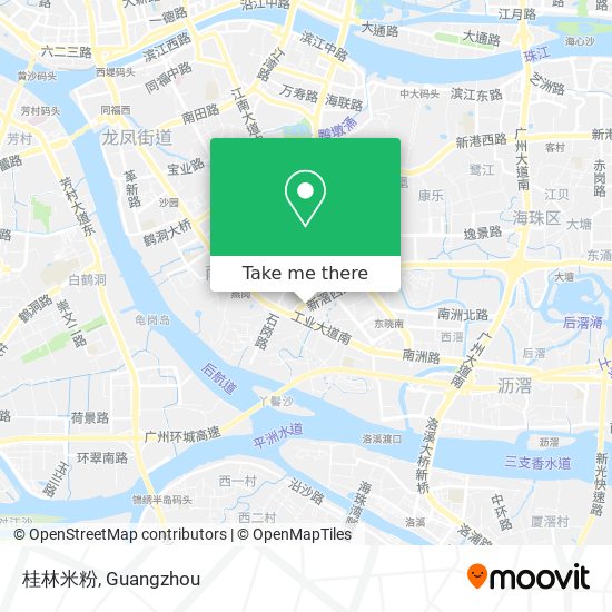 桂林米粉 map