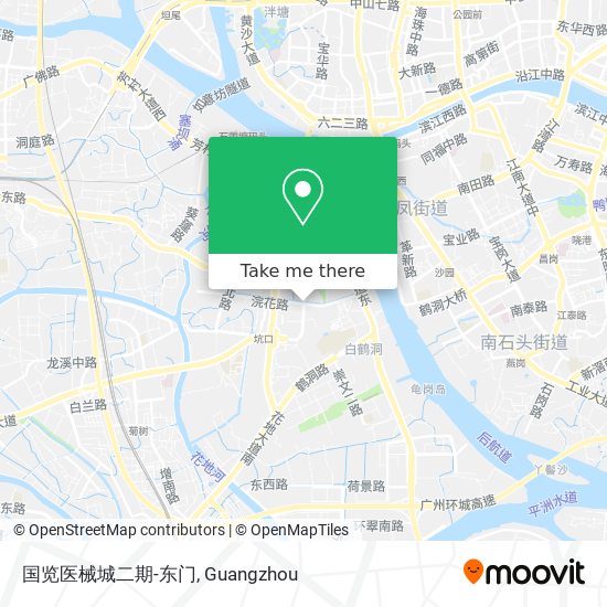 国览医械城二期-东门 map