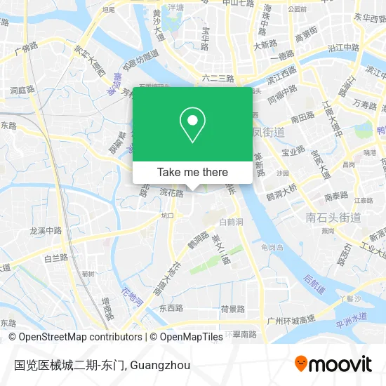 国览医械城二期-东门 map