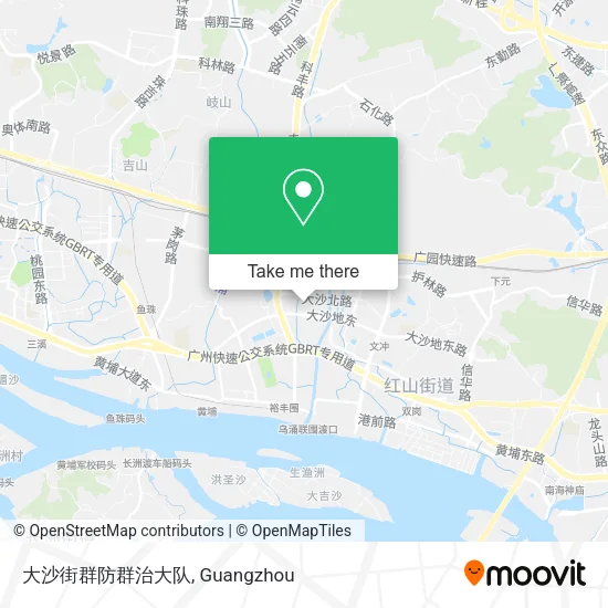 大沙街群防群治大队 map
