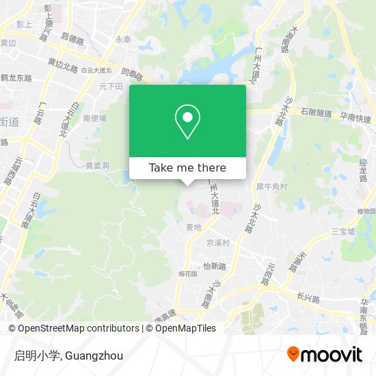 启明小学 map