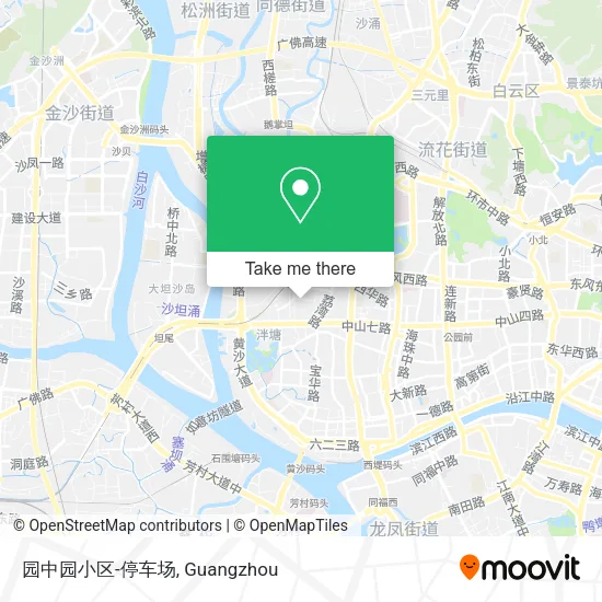 园中园小区-停车场 map