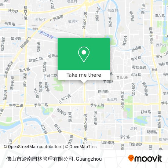 佛山市岭南园林管理有限公司 map