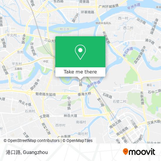 港口路 map