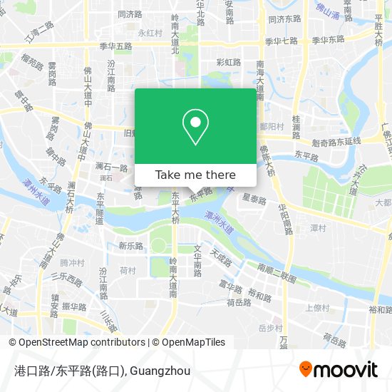 港口路/东平路(路口) map
