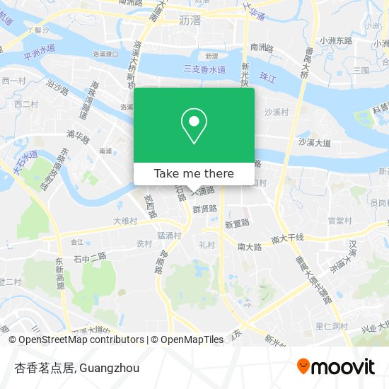 杏香茗点居 map