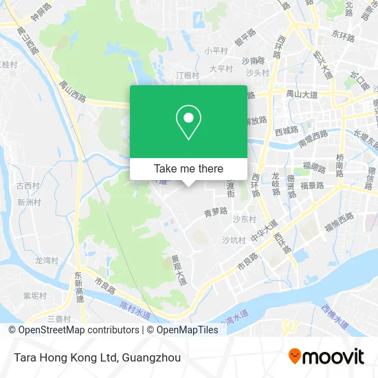 Tara Hong Kong Ltd map