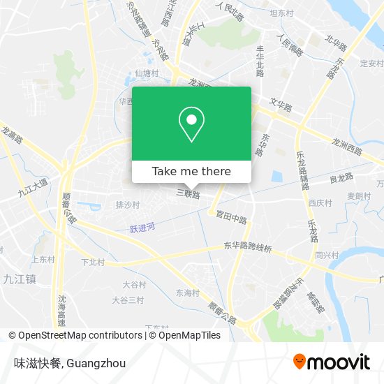 味滋快餐 map