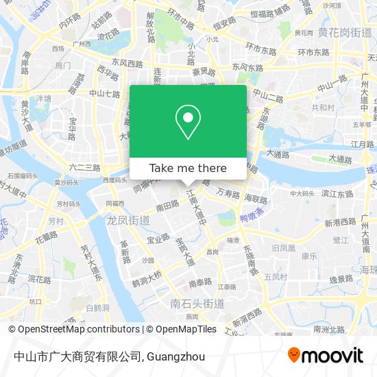 中山市广大商贸有限公司 map
