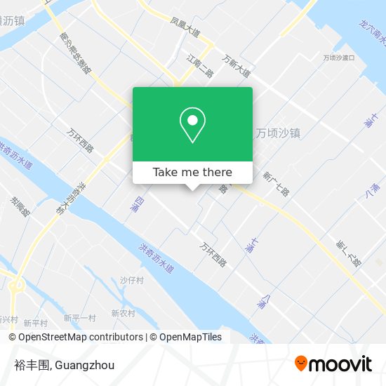 裕丰围 map