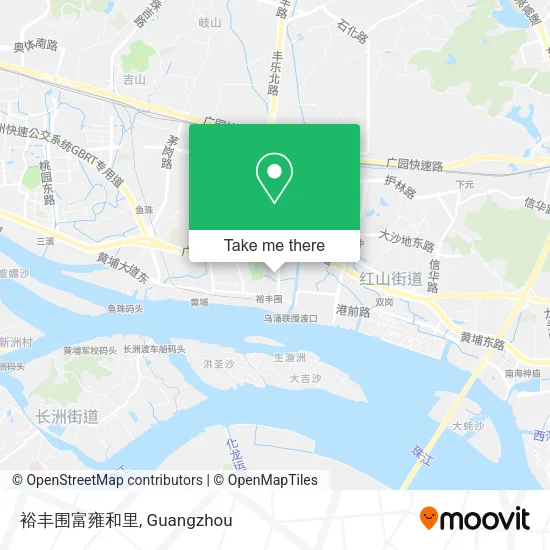 裕丰围富雍和里 map