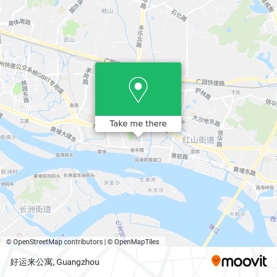 好运来公寓 map