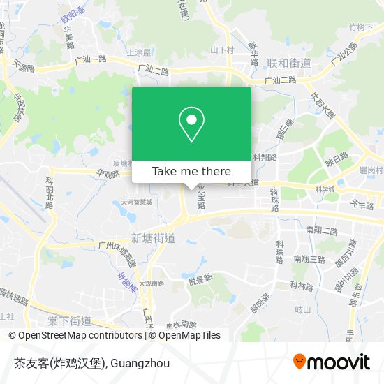 茶友客(炸鸡汉堡) map