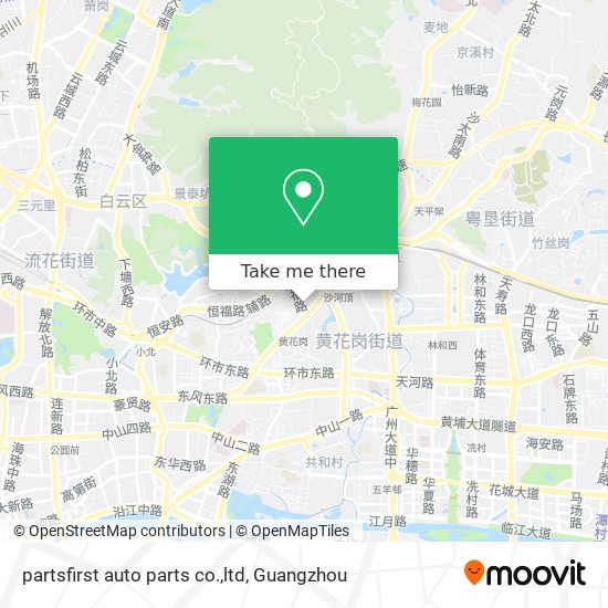 partsfirst auto parts co.,ltd map