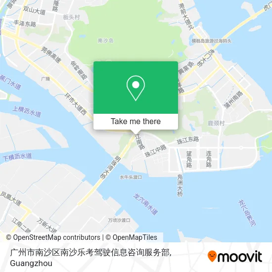 广州市南沙区南沙乐考驾驶信息咨询服务部 map