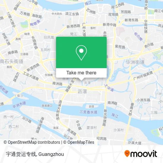 宇通货运专线 map