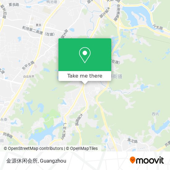 金源休闲会所 map
