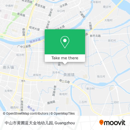 中山市黄圃蓝天金地幼儿园 map