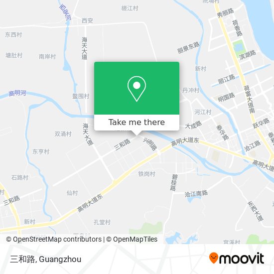 三和路 map