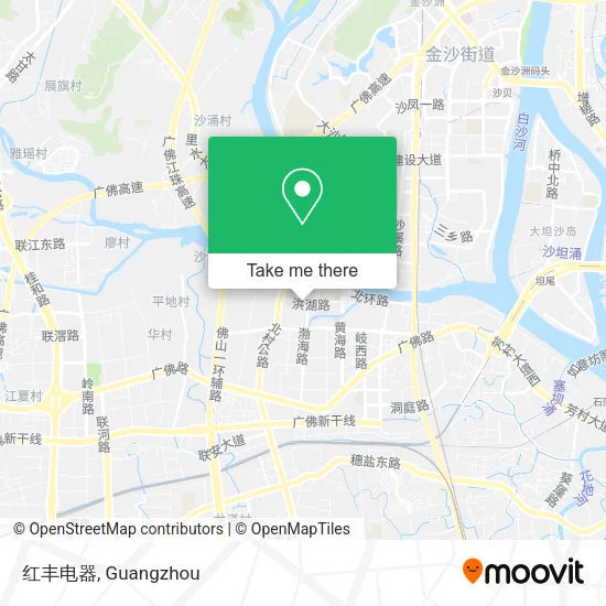红丰电器 map