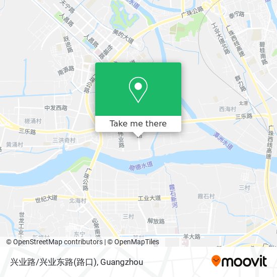 兴业路/兴业东路(路口) map