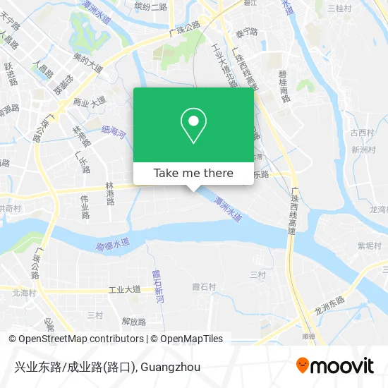 兴业东路/成业路(路口) map
