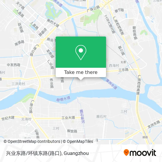 兴业东路/环镇东路(路口) map