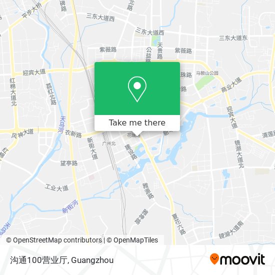 沟通100营业厅 map