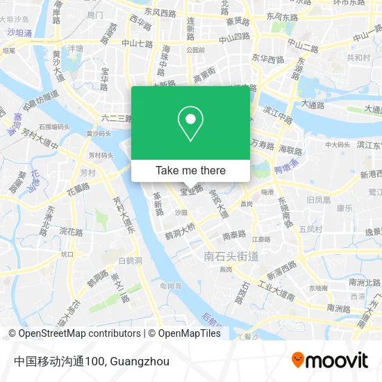 中国移动沟通100 map