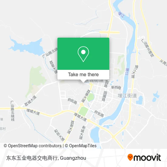 东东五金电器交电商行 map