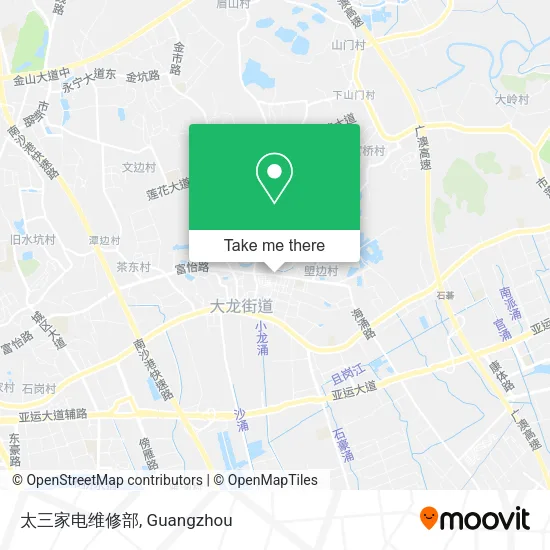 太三家电维修部 map