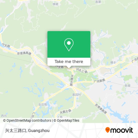 兴太三路口 map
