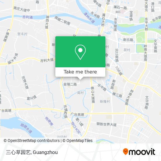 三心草园艺 map