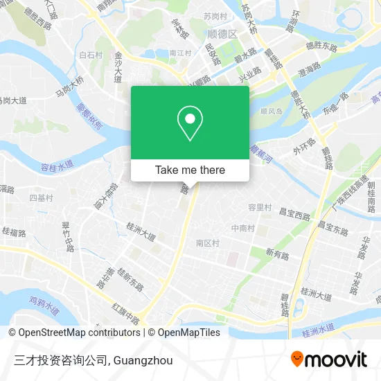 三才投资咨询公司 map