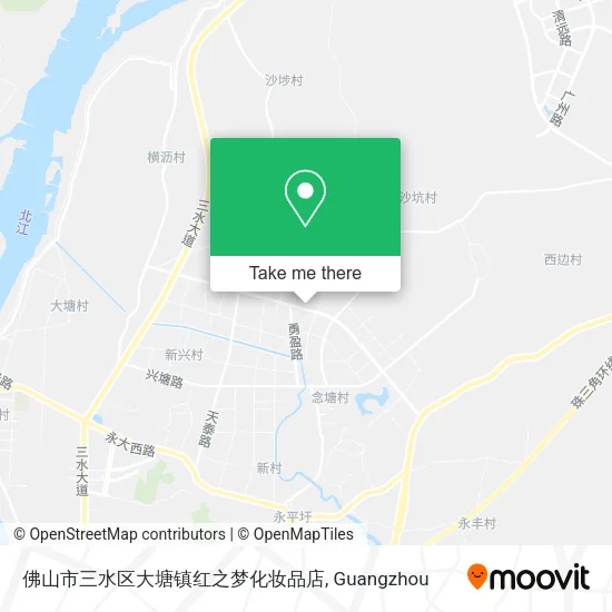 佛山市三水区大塘镇红之梦化妆品店 map