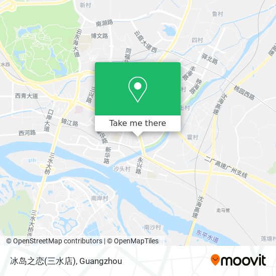 冰岛之恋(三水店) map