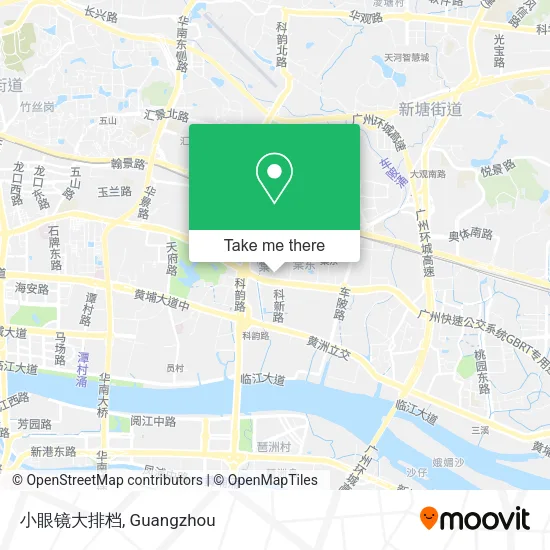 小眼镜大排档 map