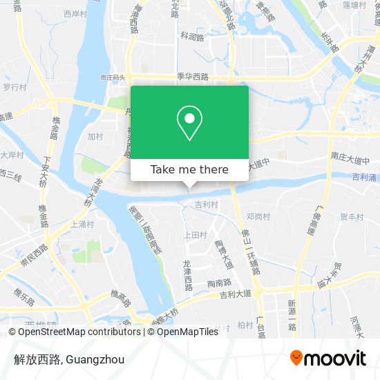 解放西路 map