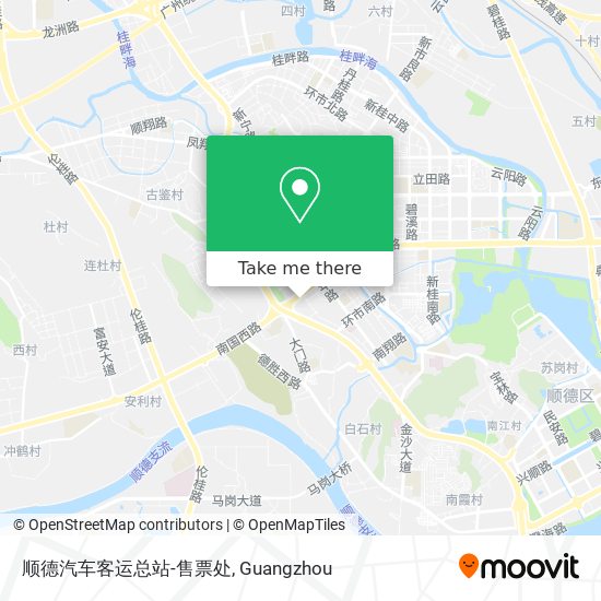 顺德汽车客运总站-售票处 map